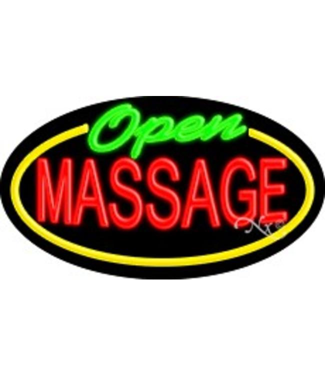 Neon & Led   Signs NEON SIGNS #NS14113 Open Massage