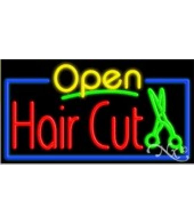 Neon & Led   Signs NEON SIGNS #NS15405 Open Hair Cut