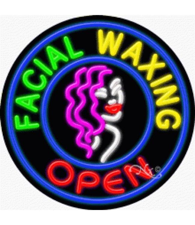 Neon & Led   Signs NEON SIGNS #NS11815 Facial Waxing Open