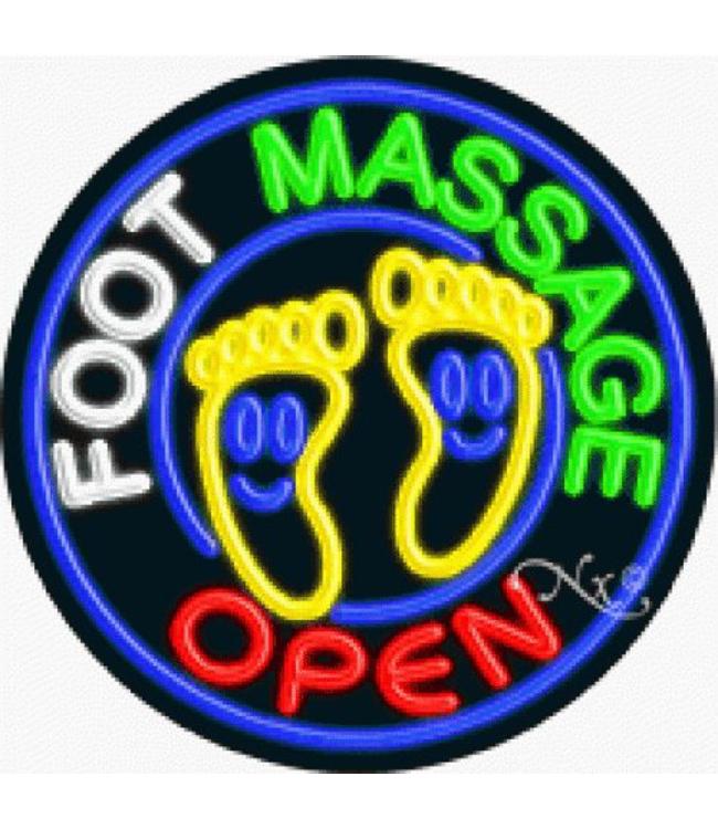 Neon & Led   Signs NEON SIGNS #NS11145 Foot Massage Open