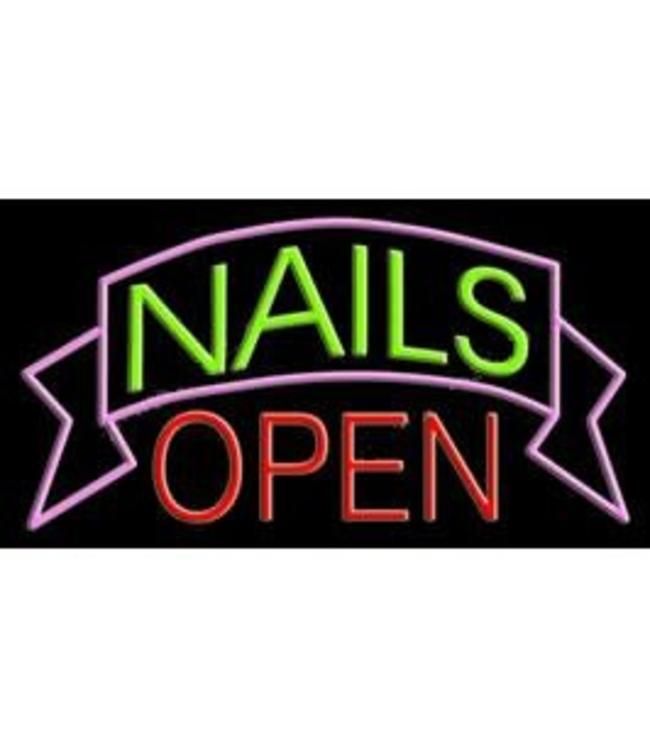 Neon & Led   Signs NEON SIGNS #NS10355 Nails Open