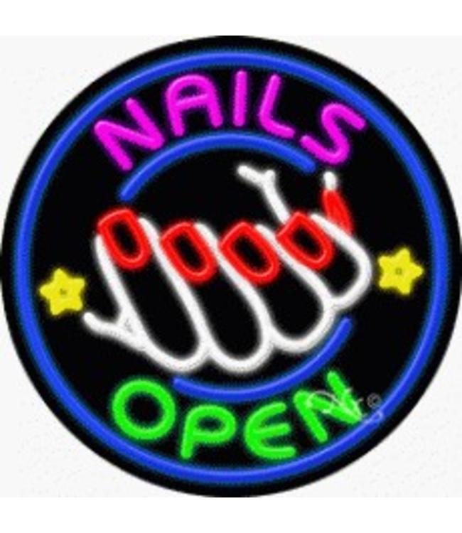 Neon & Led   Signs NEON SIGNS #NS11826  Nails Open