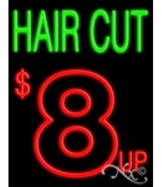 Neon & Led   Signs NEON SIGNS #NS10356 Hair Cut & $8