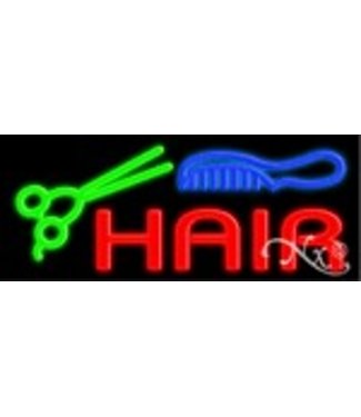 Neon & Led   Signs NEON SIGNS #NS10389 Hair & Logo