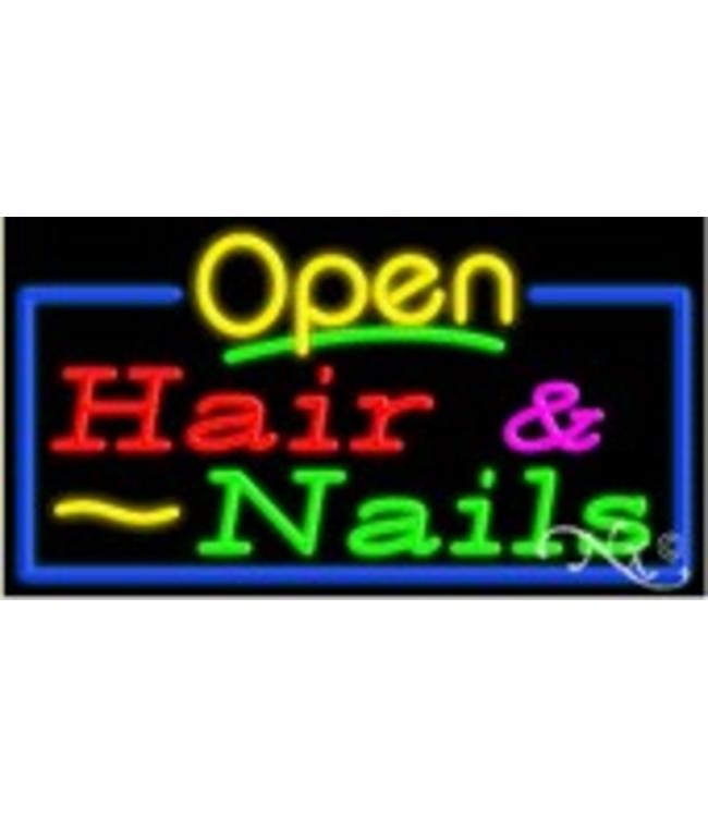 Neon & Led   Signs NEON SIGNS #NS15406 Open Hair & Nails