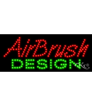 Neon & Led   Signs LED SIGNS #LD20164 AIRBRUSH DESIGN