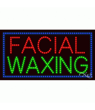 Neon & Led   Signs LED SIGNS #LD20367 Facial Waxing