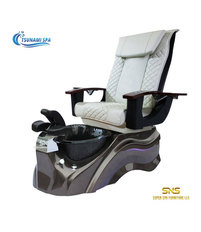 SNS  Pedicure  Chair S630 Dark Gray Tsunami Spa