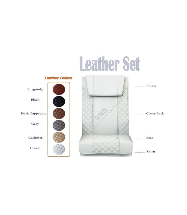 SNS  Pedicure  Chair Leather Set