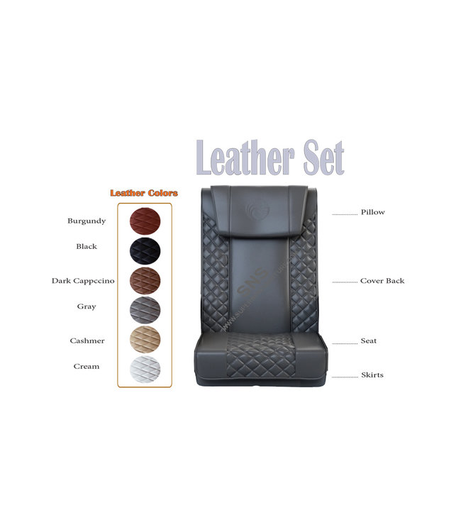 SNS  Pedicure  Chair Leather Set