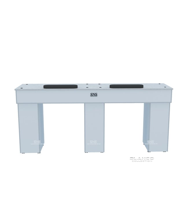 SNS BLANCO #BL221 Double Nail Table