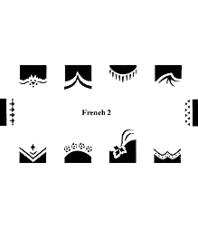 French Type Stencils # AFT02