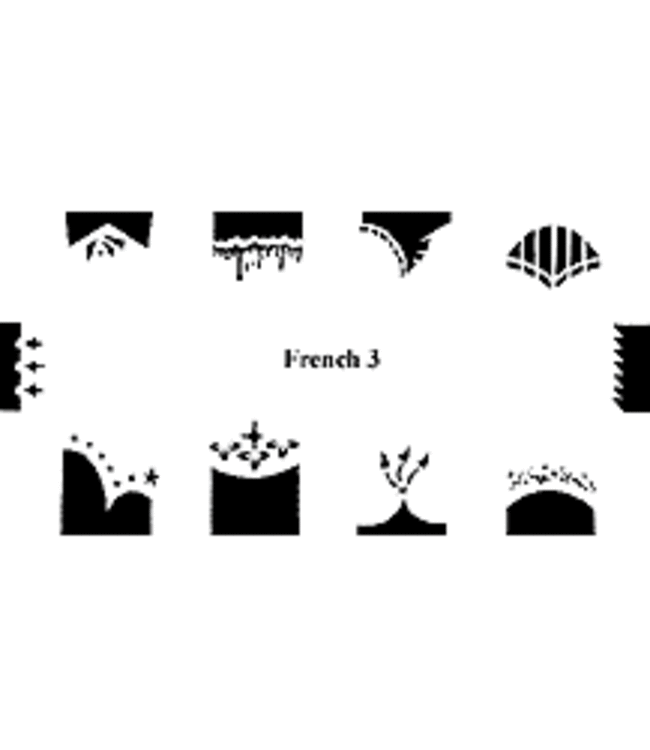 French Type Stencils # AFT03