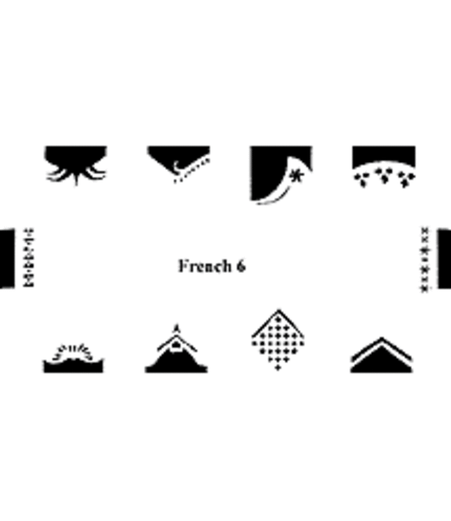 French Type Stencils # AFT06