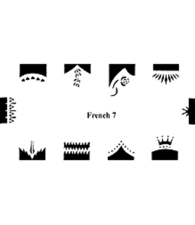 French Type Stencils # AFT07