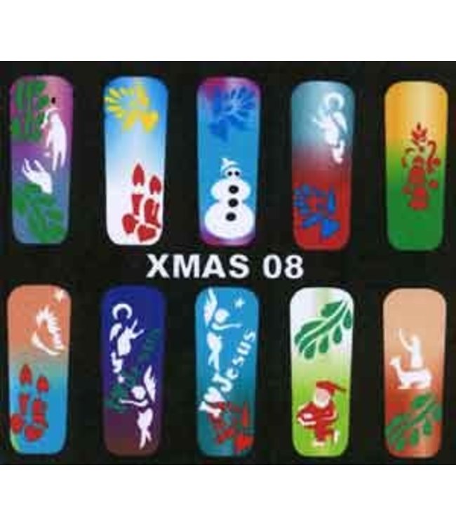 XMAS  Stencils #XMAS08