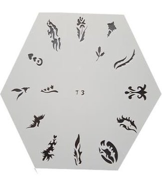 T Stencils #T003