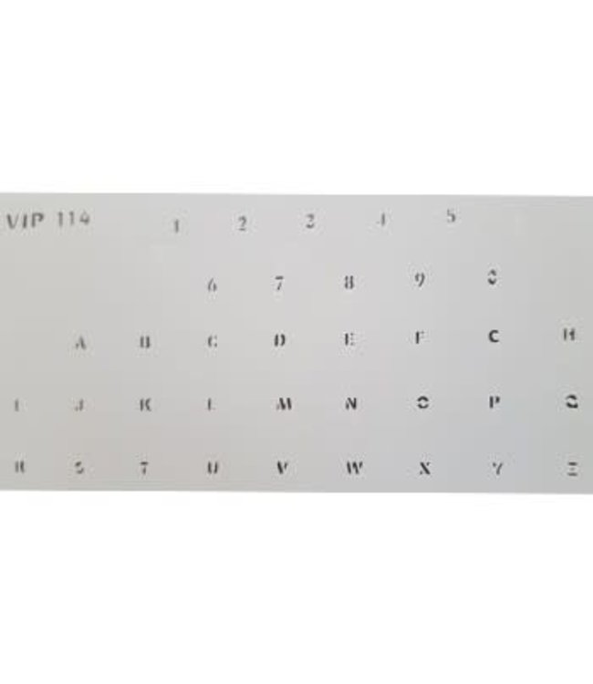 VIP Stencils # VIP114