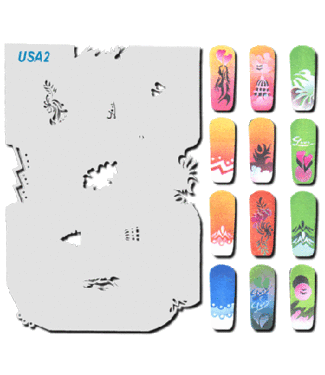 USA Stencils #USA02