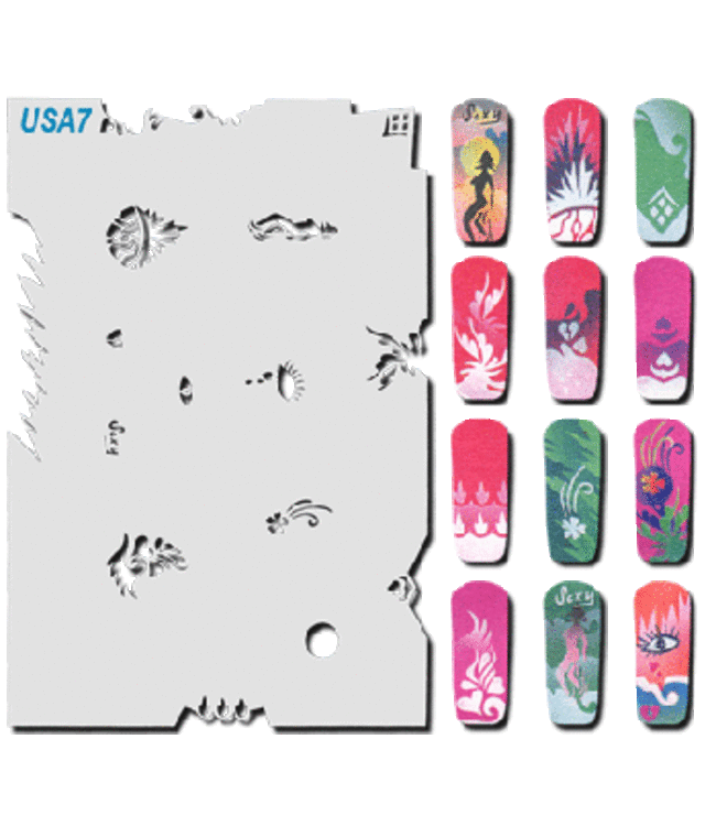 USA Stencils #USA07