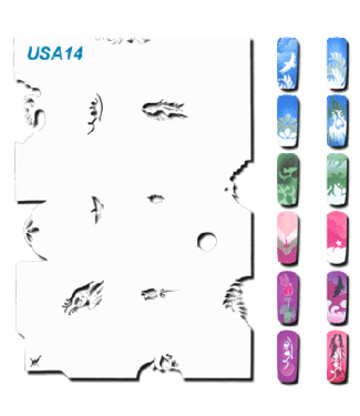 USA Stencils #USA14