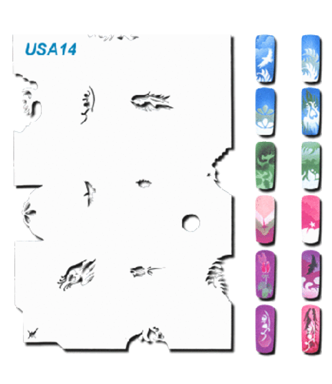 USA Stencils #USA14