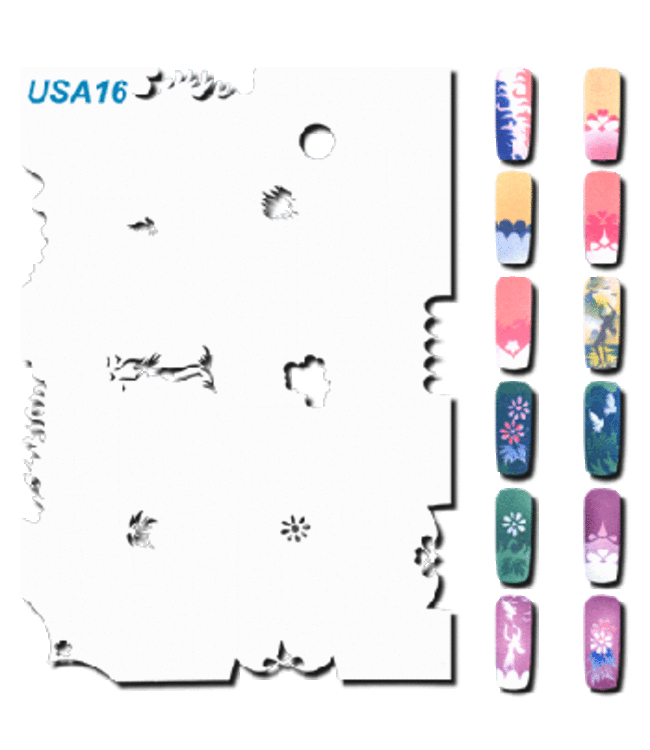 USA Stencils #USA16