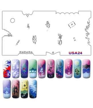 USA Stencils #USA24