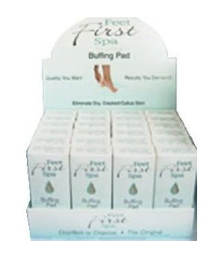 FeetFirst Buffing Pad Box 24ct