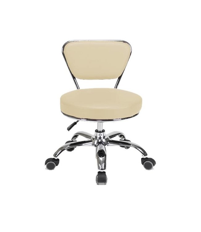 Chair & Stools TWO TONE  Pedi  Stool