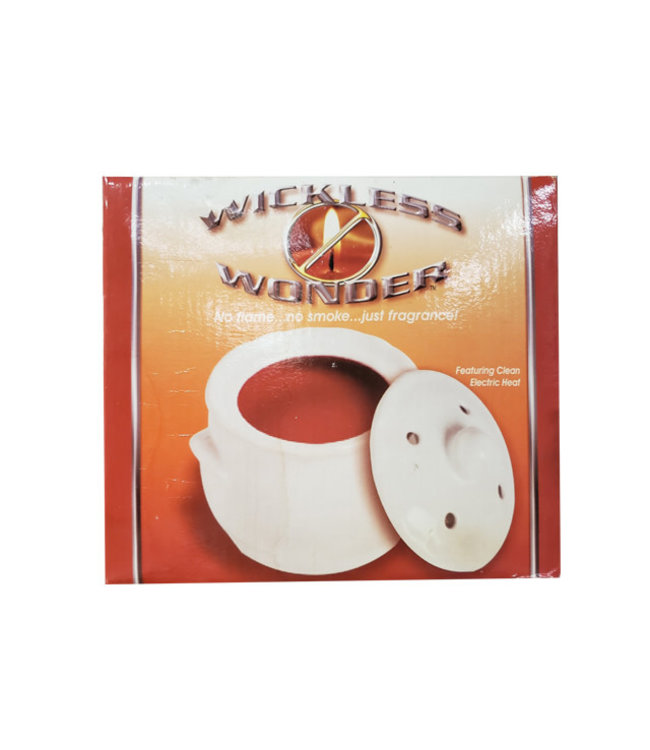 White Ceramic Electric Fragrance Candle Wax Warmer