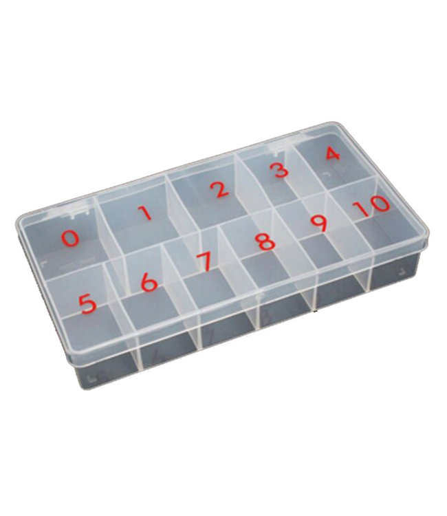 Slot  Plastic Large Tip Box #NAE36