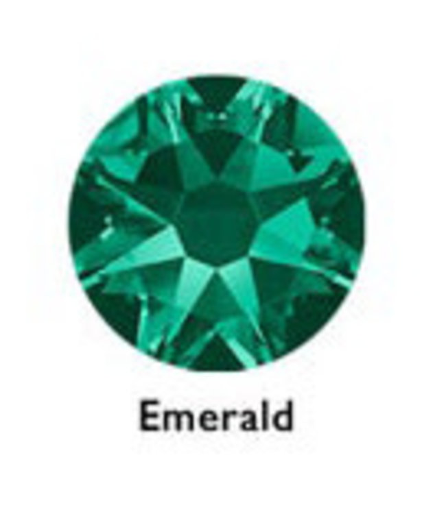Rhinestiones Round Emrald 1440.pcs