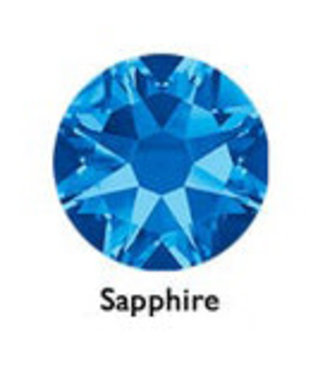 Rhinestiones Round  Sapphire 1440.pcs