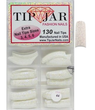 Nails Glitter Tips # CLG44