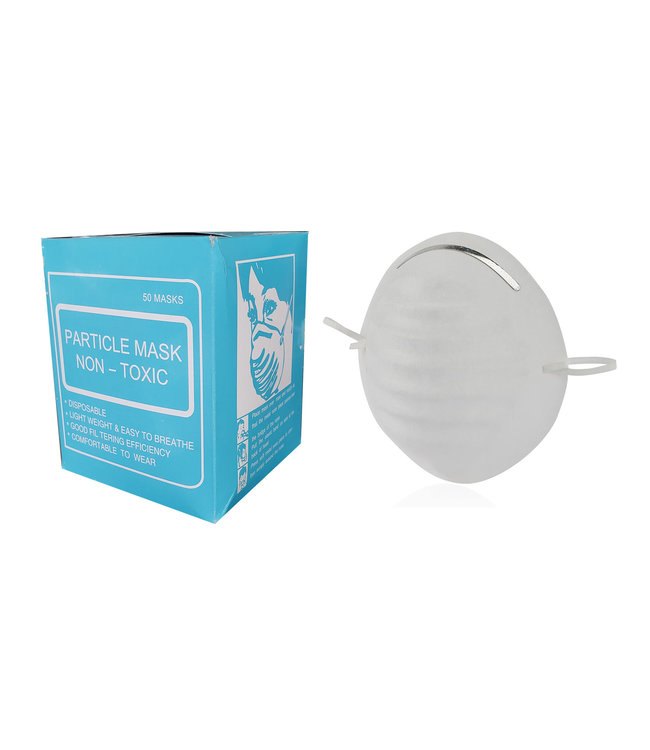 Cone Face Mask / Non-Toxic - 50ct #NAC48