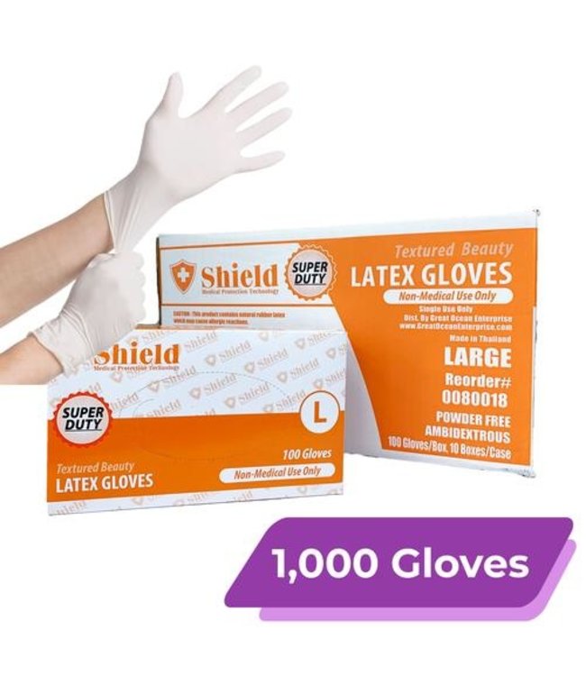 Latex Gloves (Powder-Free)