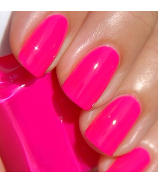 Lamour Color Nail Tips  Fluorescent Pink