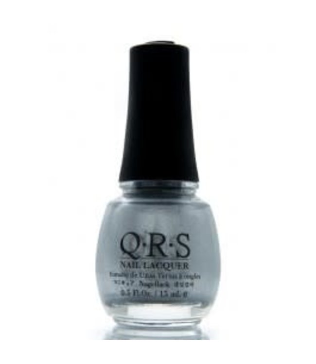 Q.R.S. Nail Lacquer #QN106 Silver Frost .5.oz