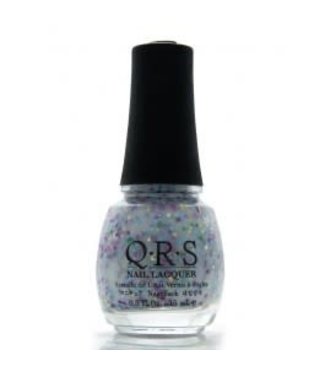 Q.R.S. Nail Lacquer #QN602 Nyeve Speckled Collection .5.oz