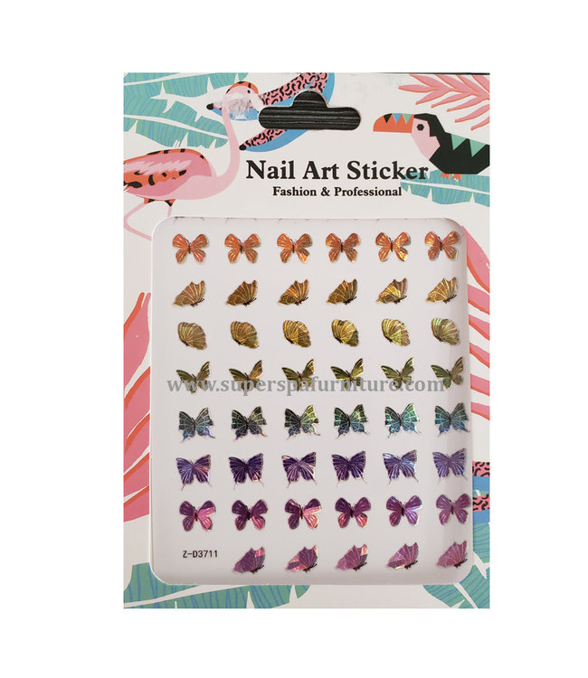 Butterfly Nail Art Stickers # AD3711
