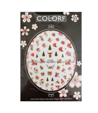 Christmas  Nail Art Stickers # AD082