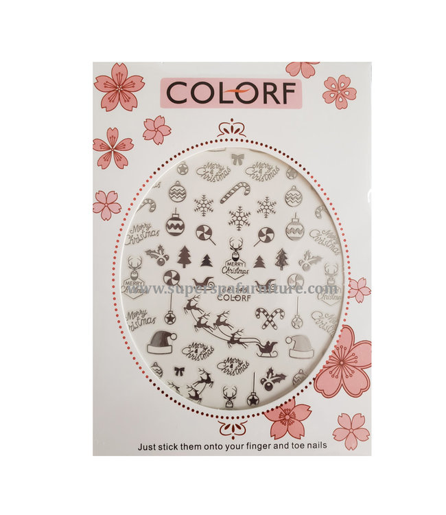 Christmas  Nail Art Stickers # AD149