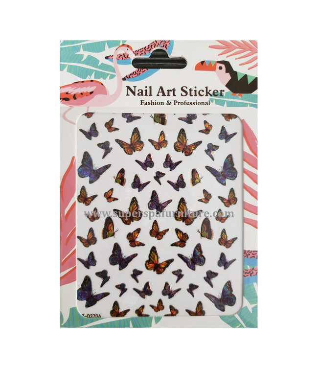 Butterfly Nail Art Stickers # AD3706