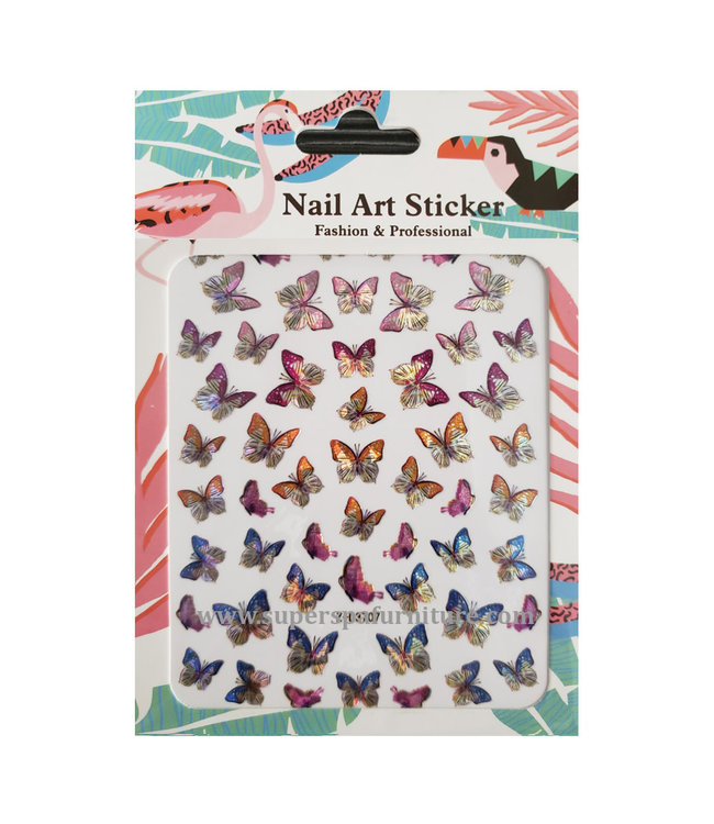 Butterfly Nail Art Stickers # AD3707