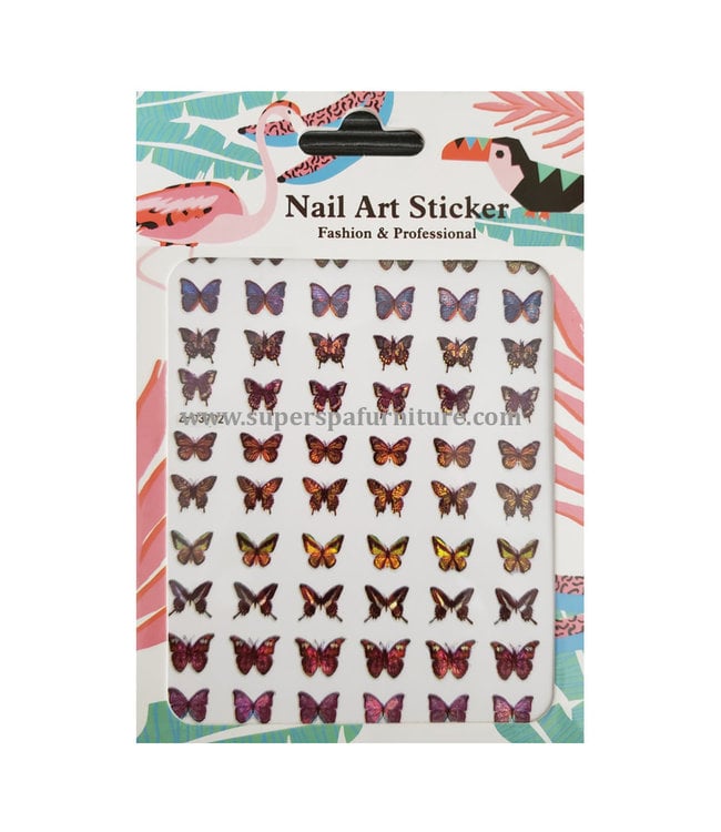 Butterfly Nail Art Stickers # AD3702