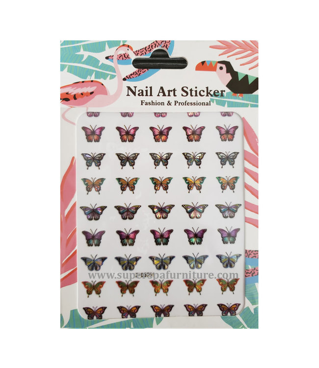 Butterfly Nail Art Stickers # AD3701