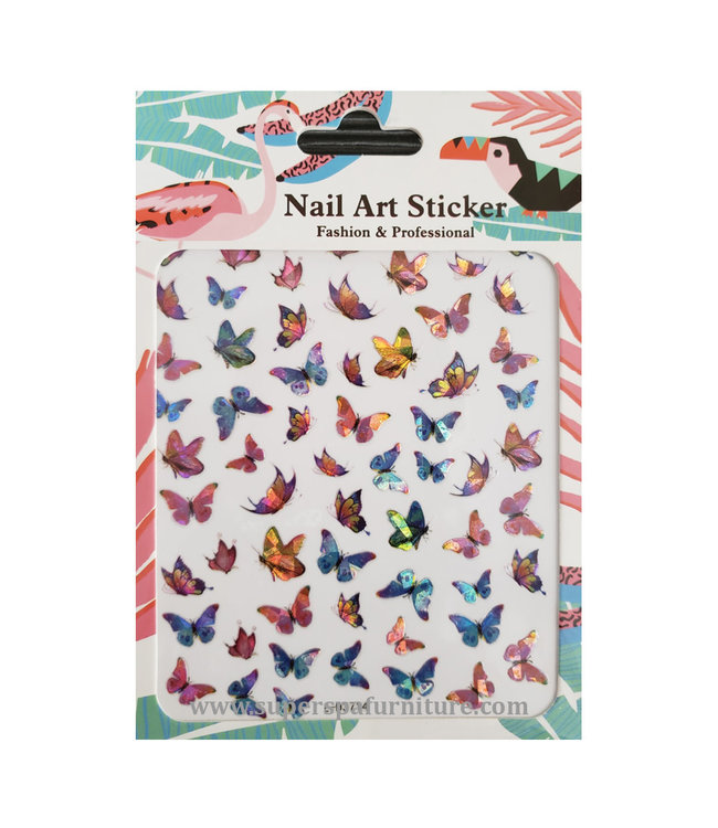 Butterfly Nail Art Stickers # AD3714