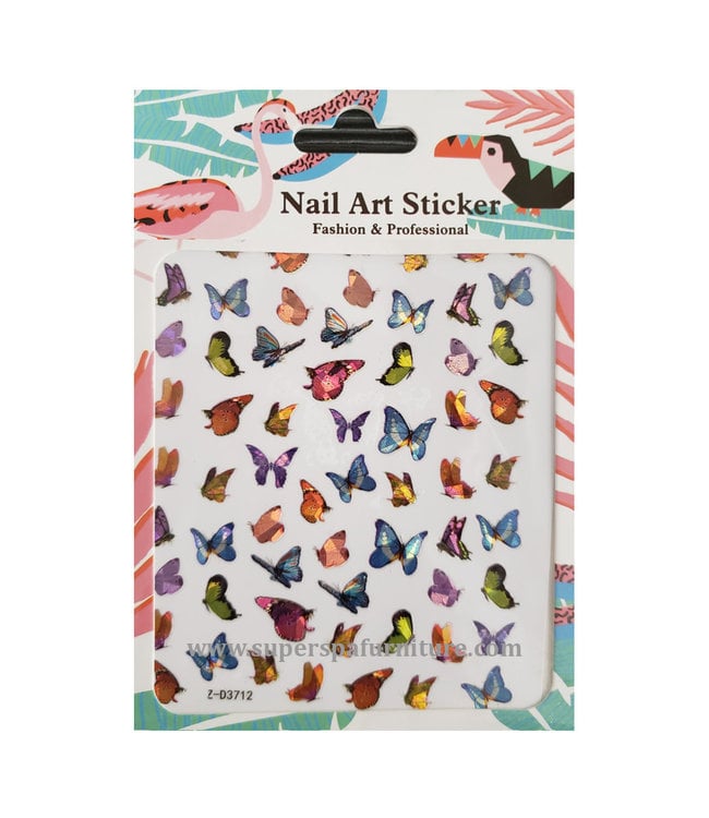 Butterfly Nail Art Stickers # AD3712