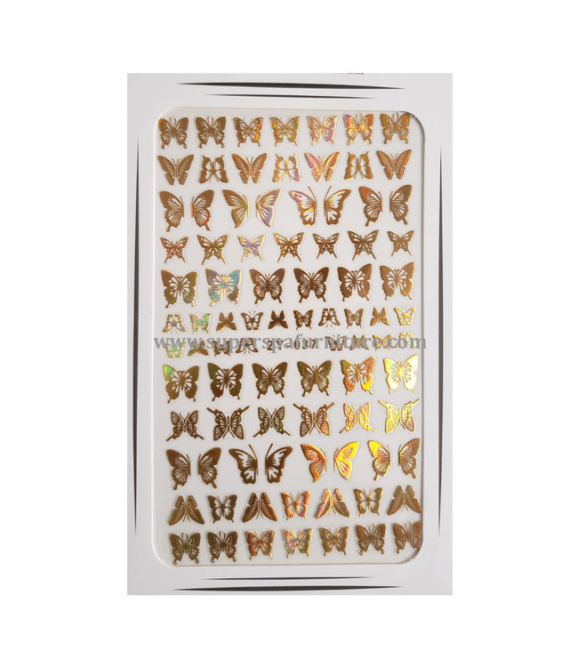 Butterfly Nail Art Stickers # AD037